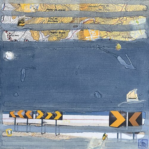 Arrows by Karin Schäfer, Painting for Sale on Select