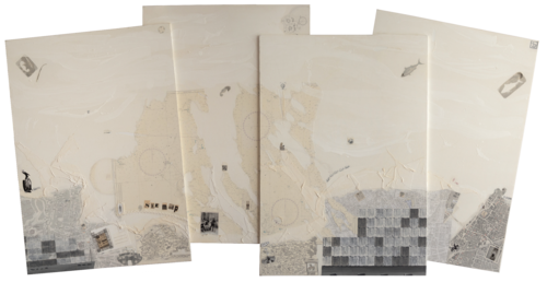 SEEmap by Karin Schäfer, Painting for Sale on Select