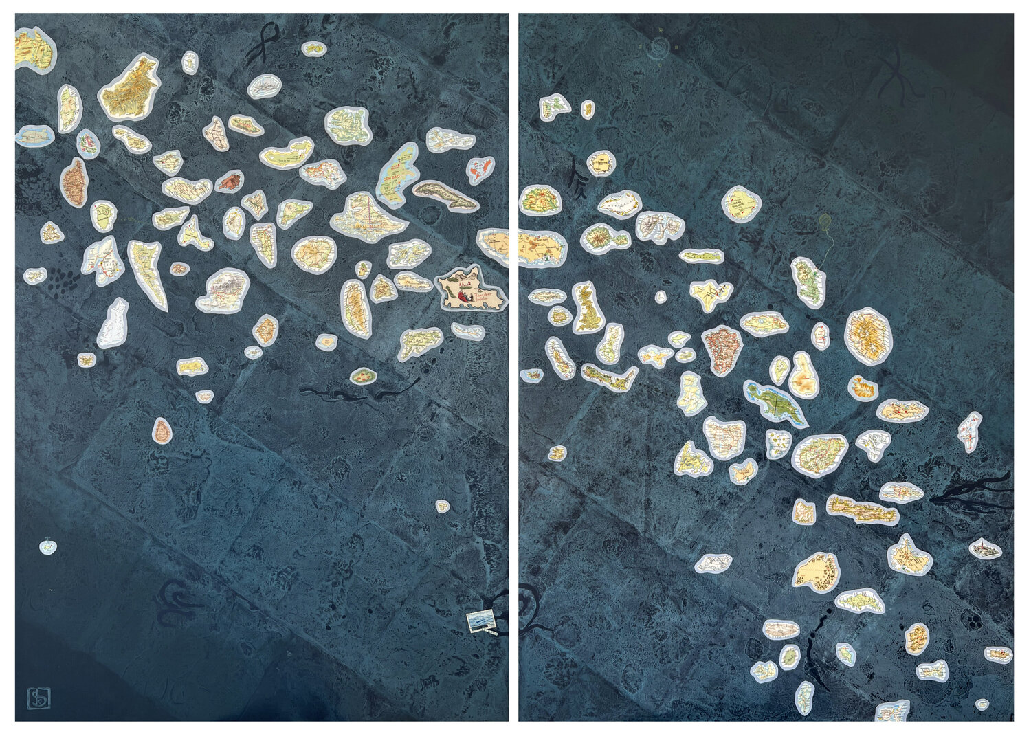 The Dots Karin Schäfer Original painting for sale