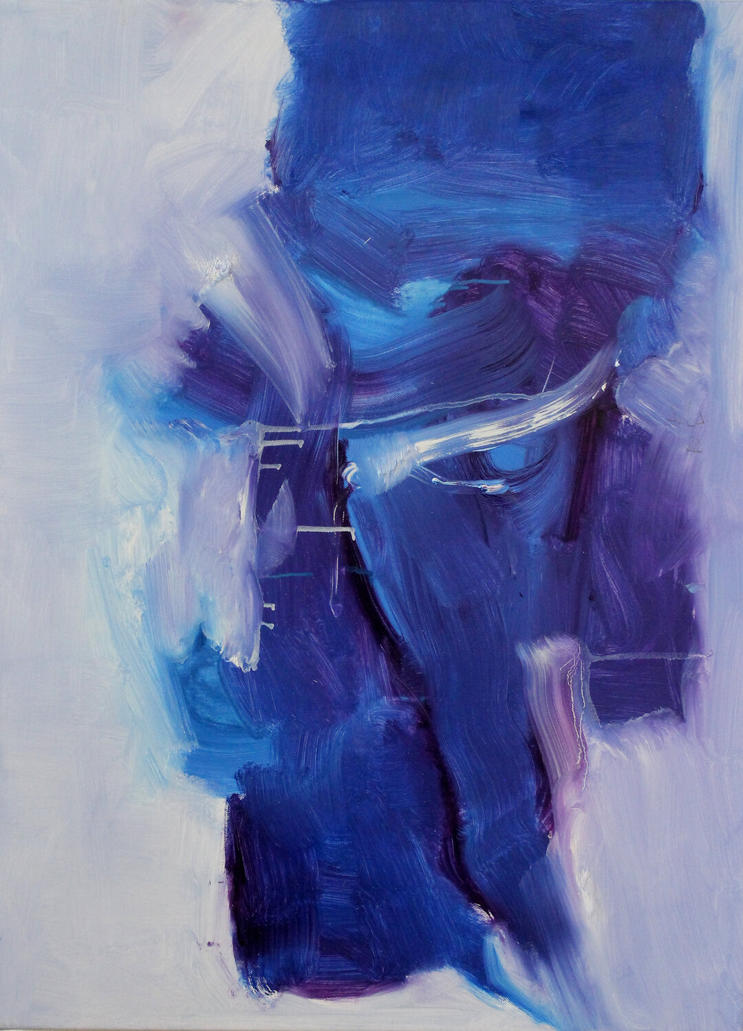 Write down your problems in detail and take'em to a higher place Daniel Schär Original painting for sale