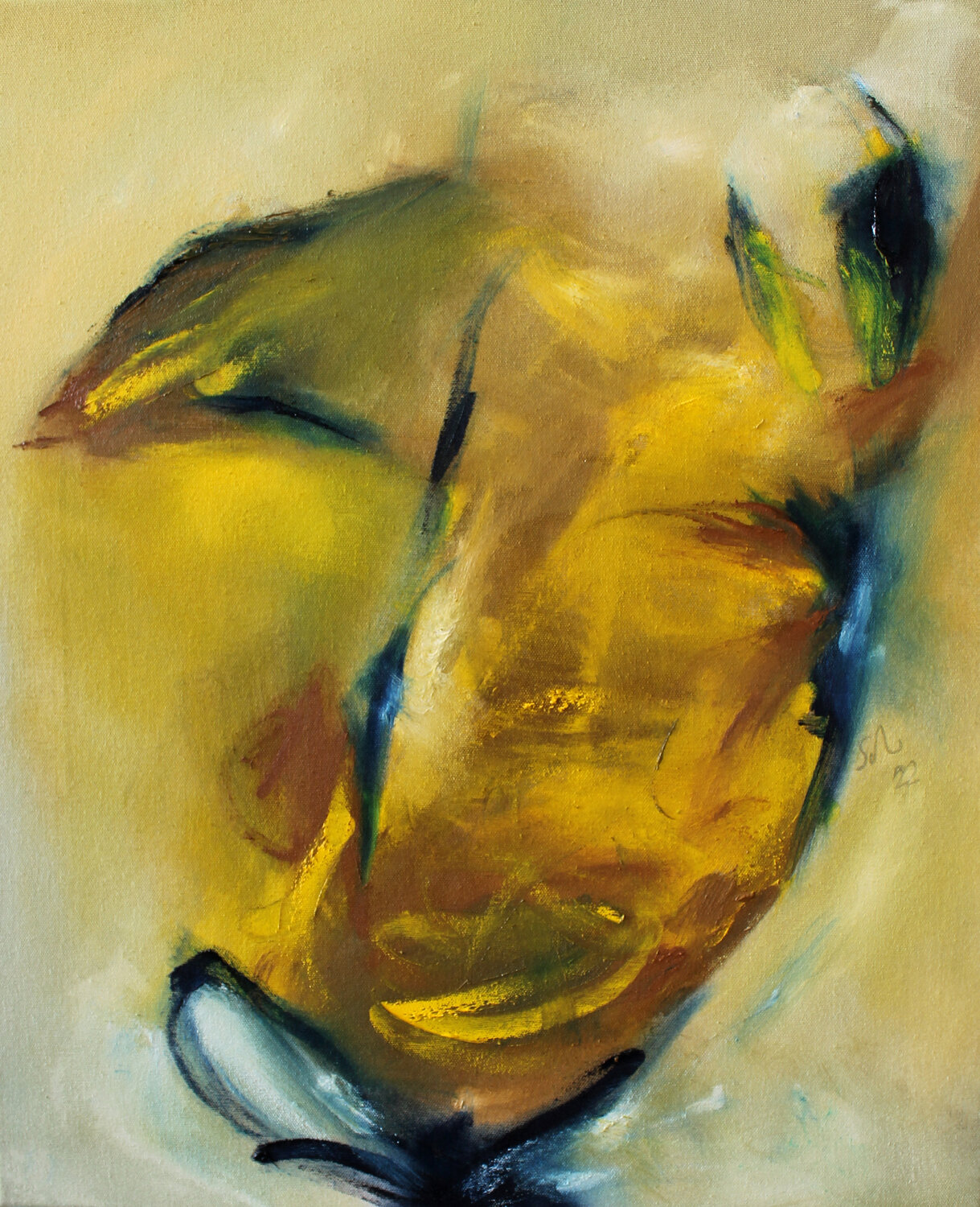 you have the right to say Daniel Schär Original painting for sale
