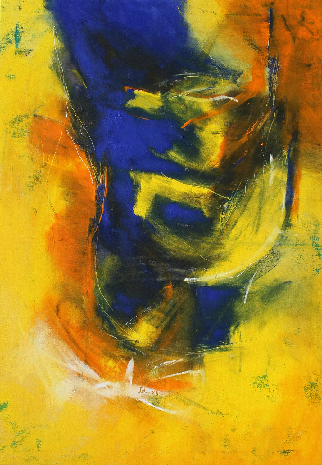 Niskayuna Daniel Schär Original painting for sale