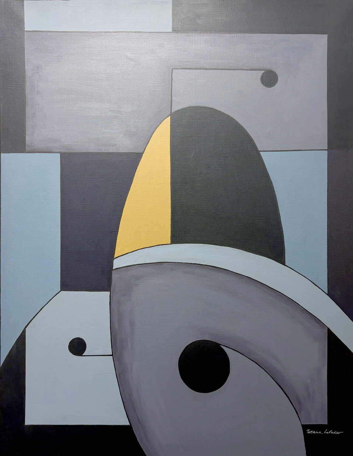 Abstraction AG_48 Tatiana Lebedev Original painting for sale