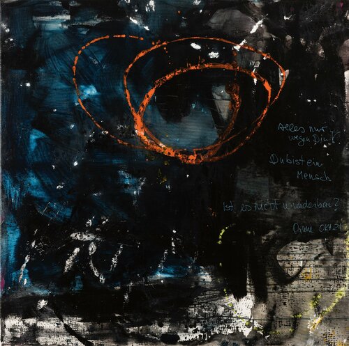 Alles wegen Dir by Diane Kuster, Painting for Sale on Select