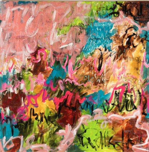 High fidelity •Spurensuche • by Diane Kuster, Painting for Sale on Select