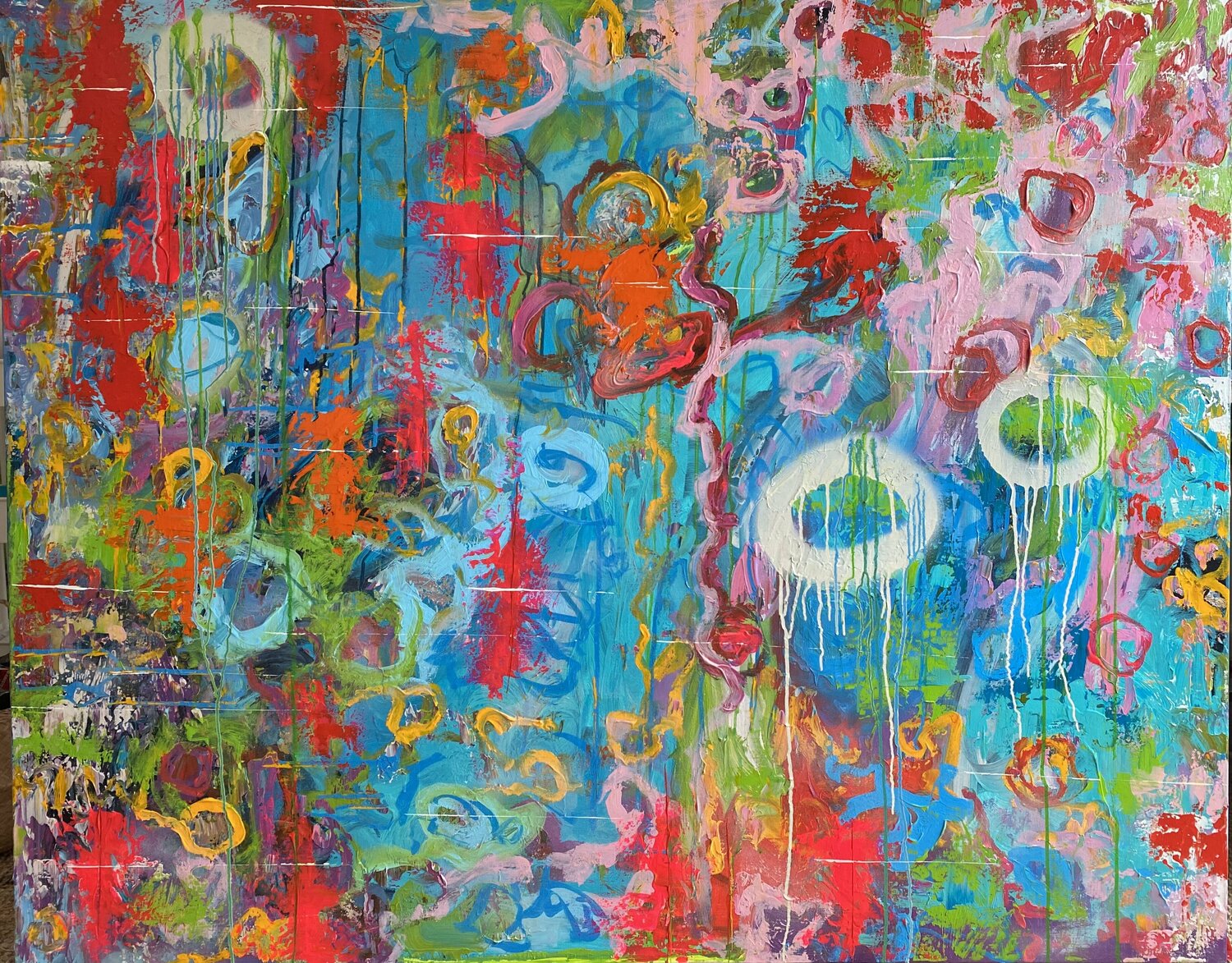 Archimedes Diane Kuster Original painting for sale