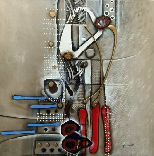 EN MÊME TEMPS, AU MÊME ENDROIT by Sylvie Cloutier, Painting for Sale on Select