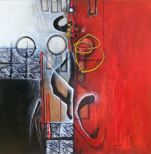 OPINION ASSEZ TRANCHANTE by Sylvie Cloutier, Painting for Sale on Select
