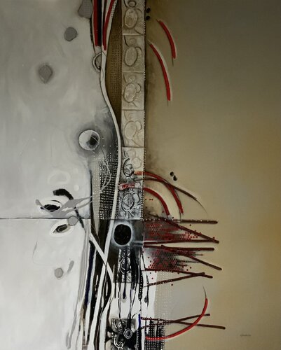 CARACTÈRES TELLEMENT DIFFÉRENTS by Sylvie Cloutier, Painting for Sale on Select