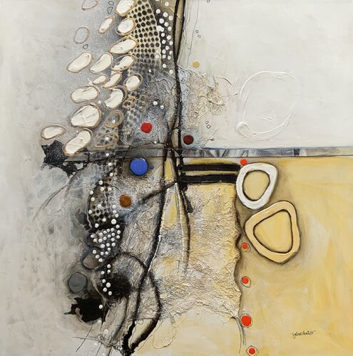 CONTINUEZ À RESPIRER by Sylvie Cloutier, Painting for Sale on Select