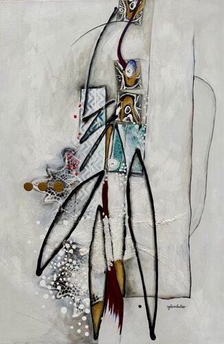 INSECTES EN VUE by Sylvie Cloutier, Painting for Sale on Select