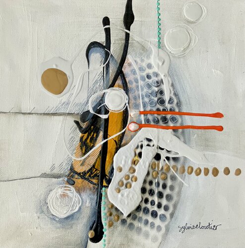GAUCHE OU DROITE by Sylvie Cloutier, Painting for Sale on Select