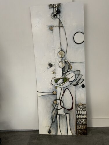 EN DEHORS DU TRAJET by Sylvie Cloutier, Painting for Sale on Select