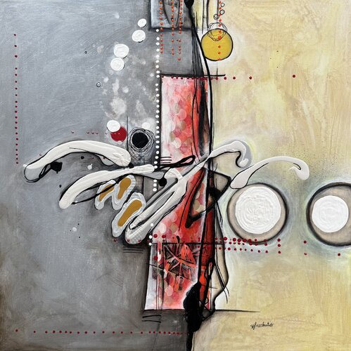 VOIR AU-DELÀ by Sylvie Cloutier, Painting for Sale on Select