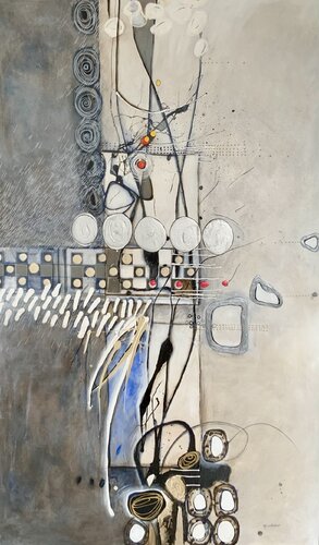ENTRE 2 VISIONS by Sylvie Cloutier, Painting for Sale on Select
