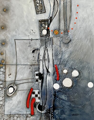 LES COINS ET RECOINS by Sylvie Cloutier, Painting for Sale on Select