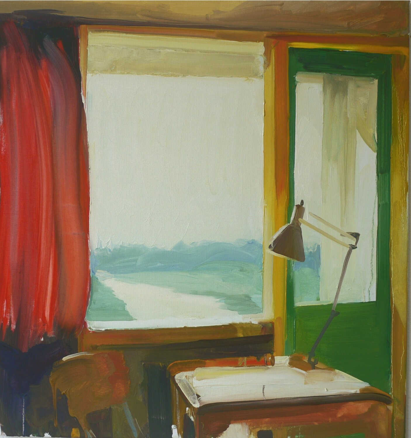 "View" Riemer Den Ouden Original painting for sale