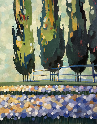 L'estate by Ada Chini, Painting for Sale on Select