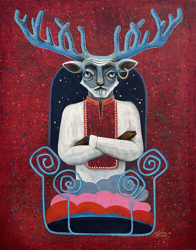 L'Imperatore by Ada Chini, Painting for Sale on Select