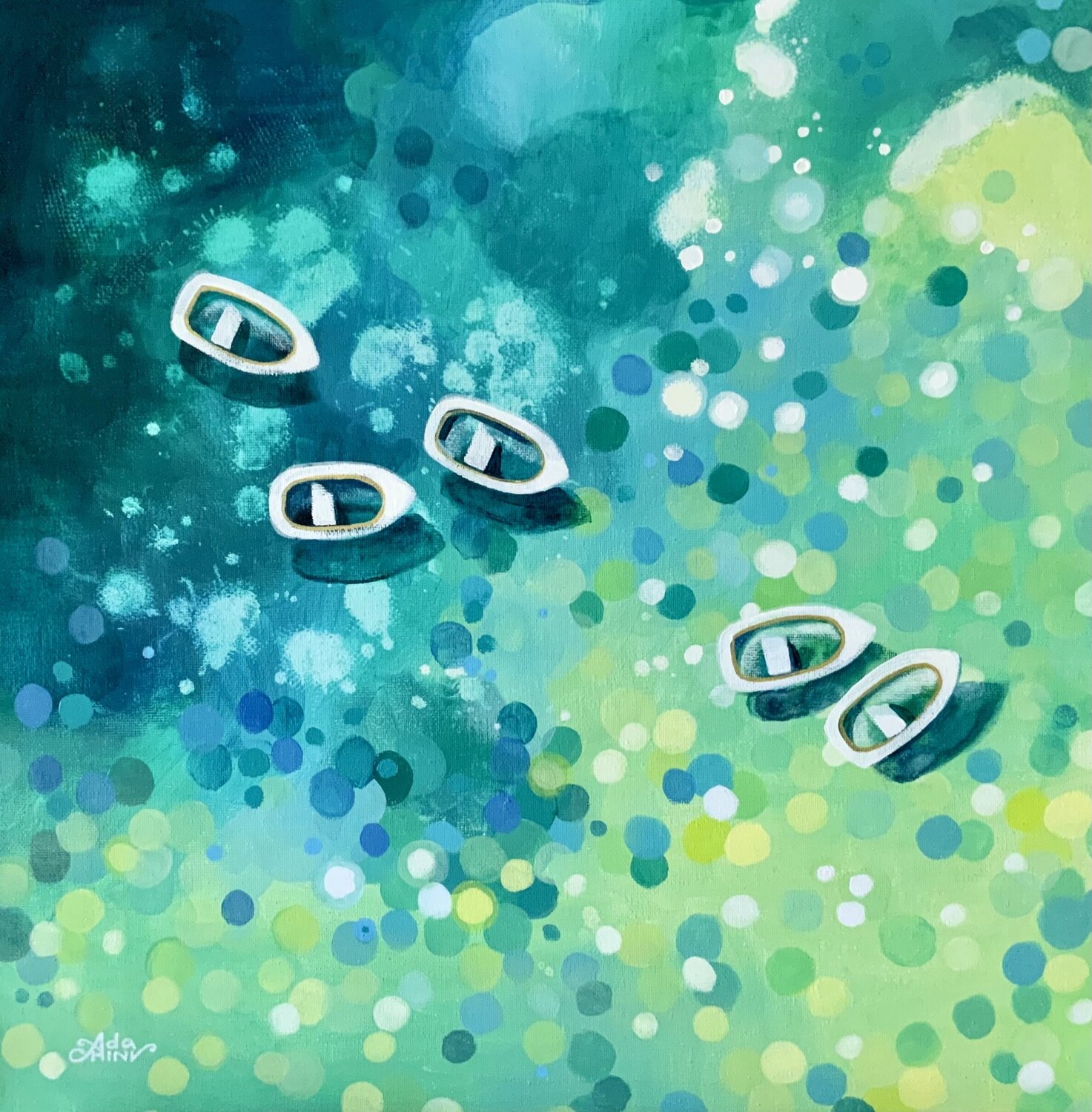Regata Ada Chini Original painting for sale