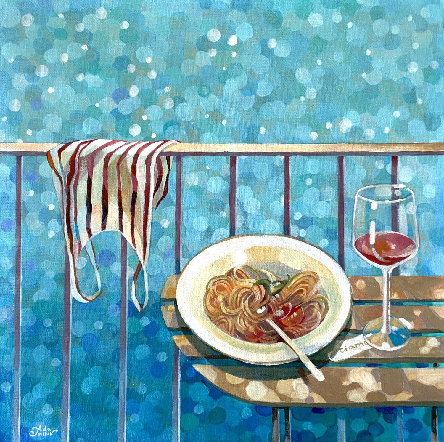 Il dolce far niente Ada Chini Original painting for sale