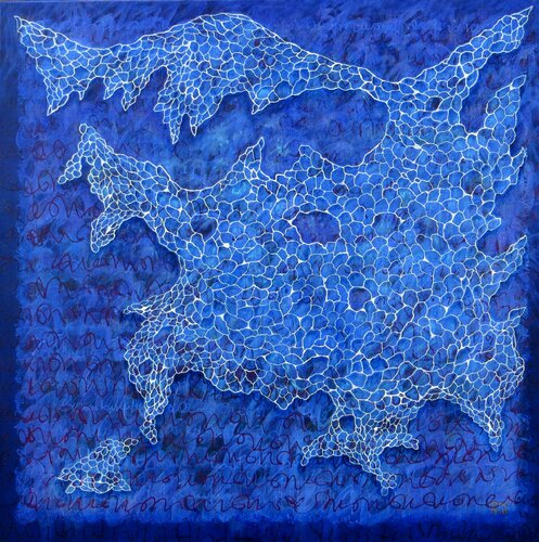 Océan by Andrée Cazin, Painting for Sale on Select