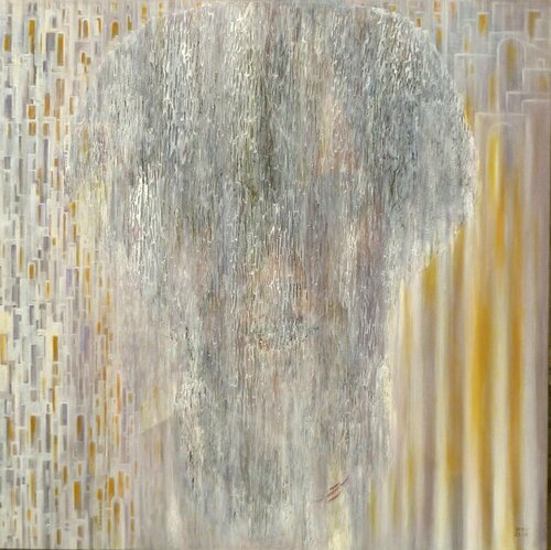 Réseaux by Andrée Cazin, Painting for Sale on Select