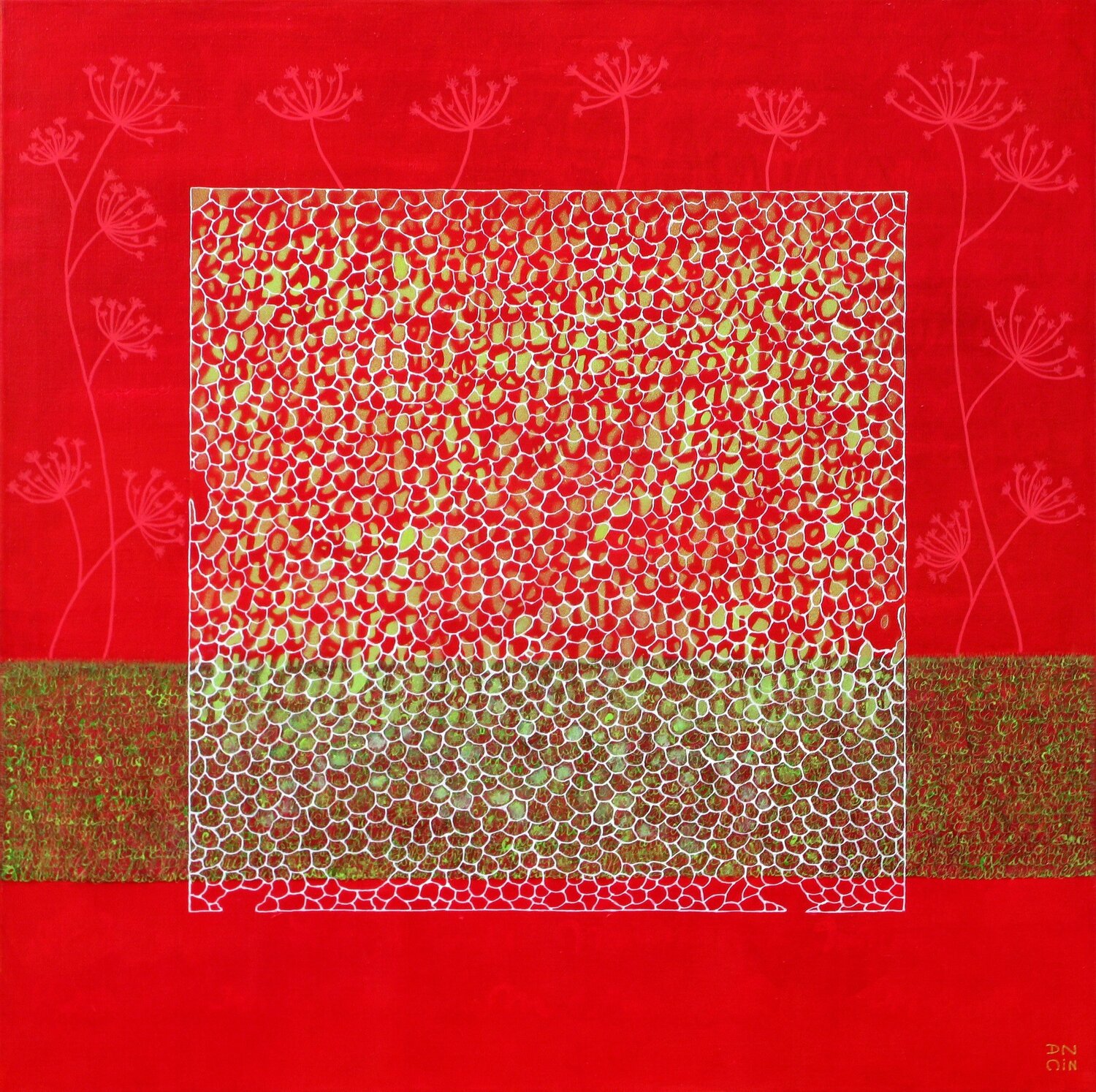 Autant en emporte le vent Andrée Cazin Original painting for sale