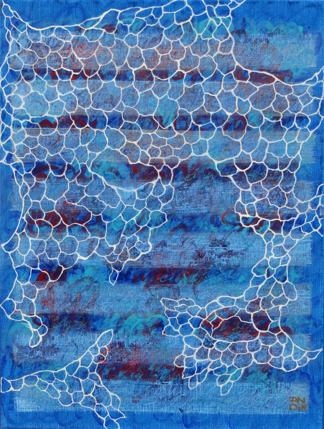 Briser les liens Andrée Cazin Original painting for sale