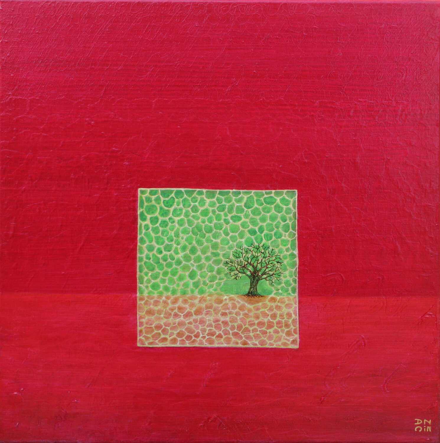 Résister Andrée Cazin Original painting for sale
