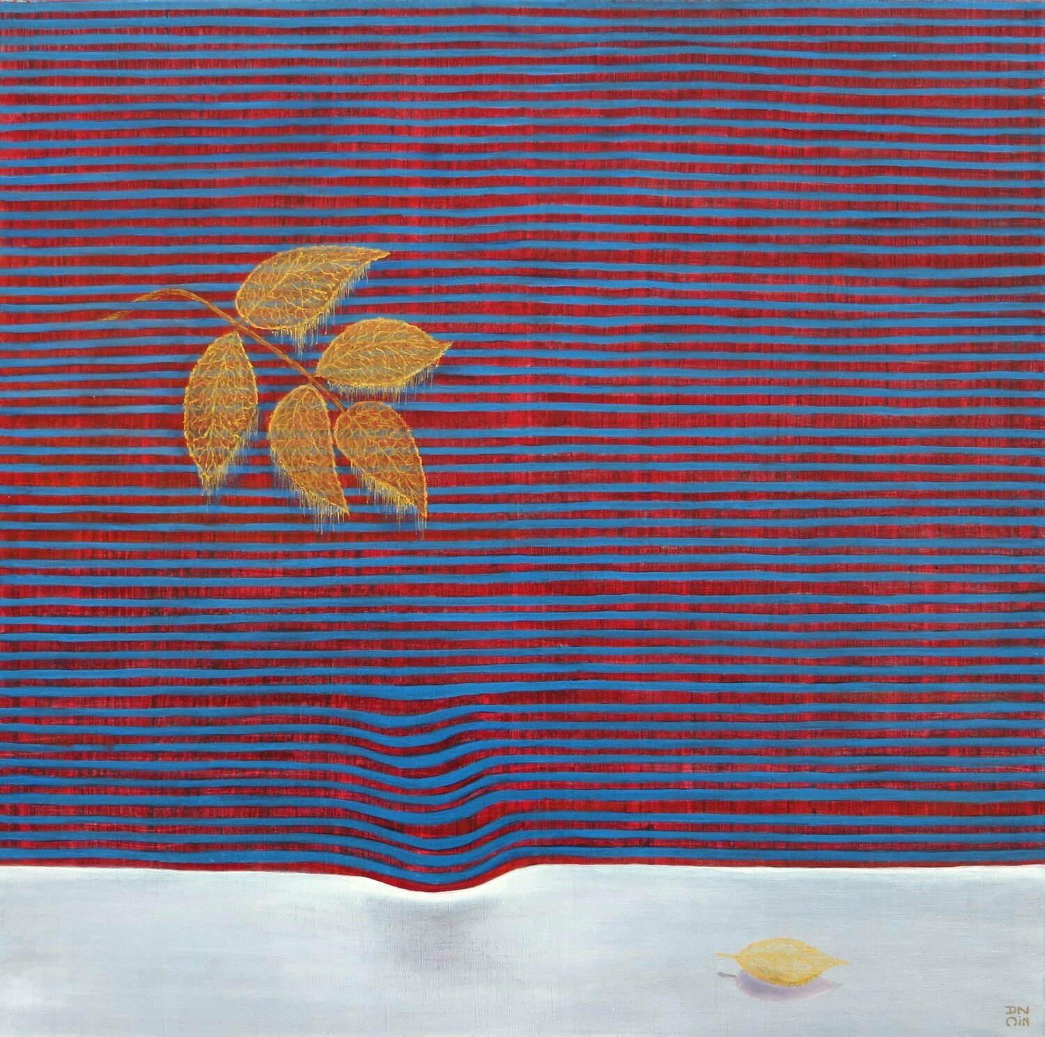 Le lâcher prise Andrée Cazin Original painting for sale