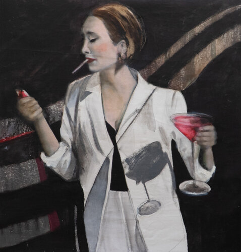 Scarface by Luciana Livi, Painting for Sale on Select