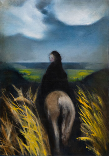 Horsewoman II by Luciana Livi, Painting for Sale on Select