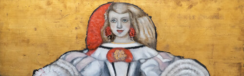 Margherita Teresa d’Asburgo by Luciana Livi, Painting for Sale on Select