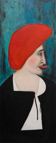 Menestrello I by Luciana Livi, Painting for Sale on Select