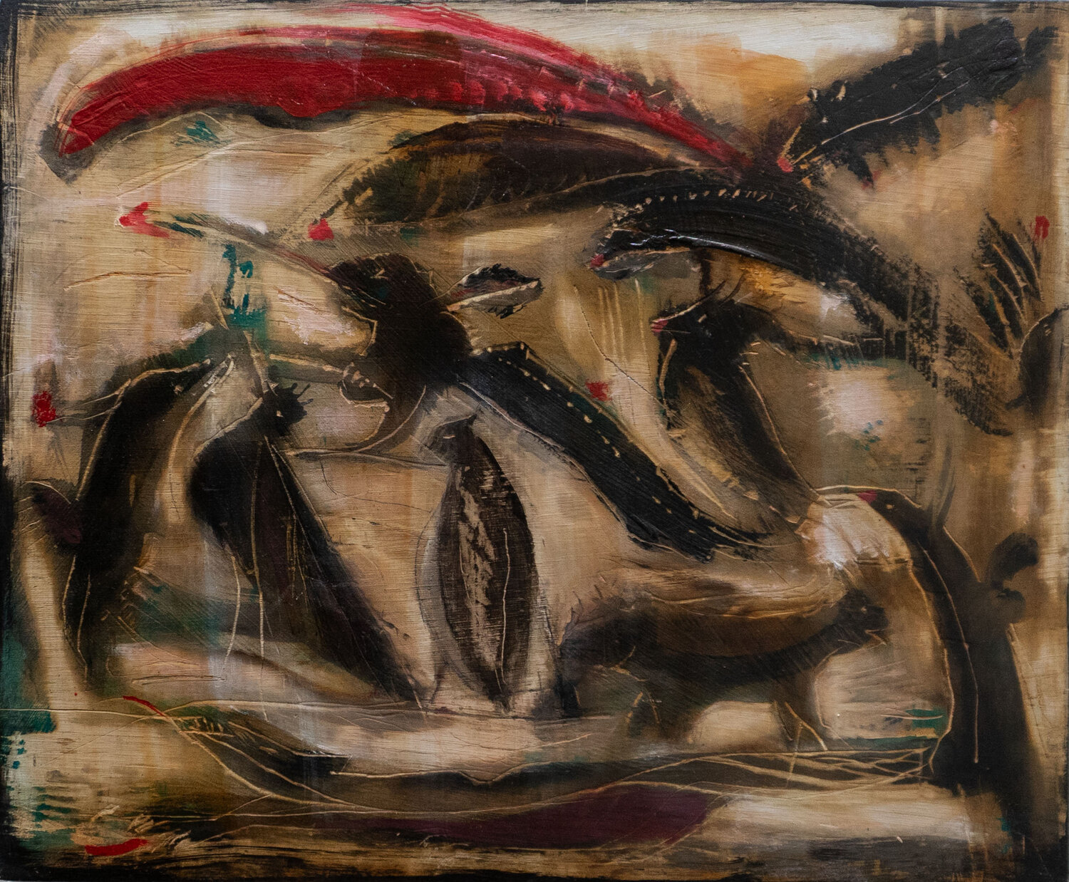 Geroglifico I Luciana Livi Original painting for sale