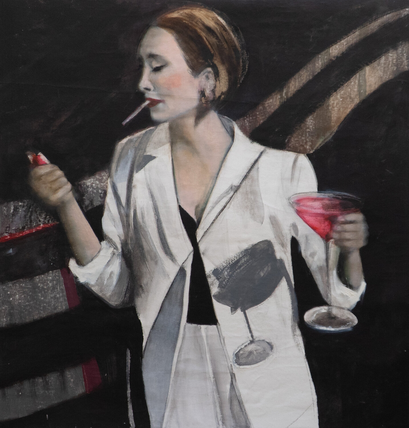 Scarface Luciana Livi Original painting for sale