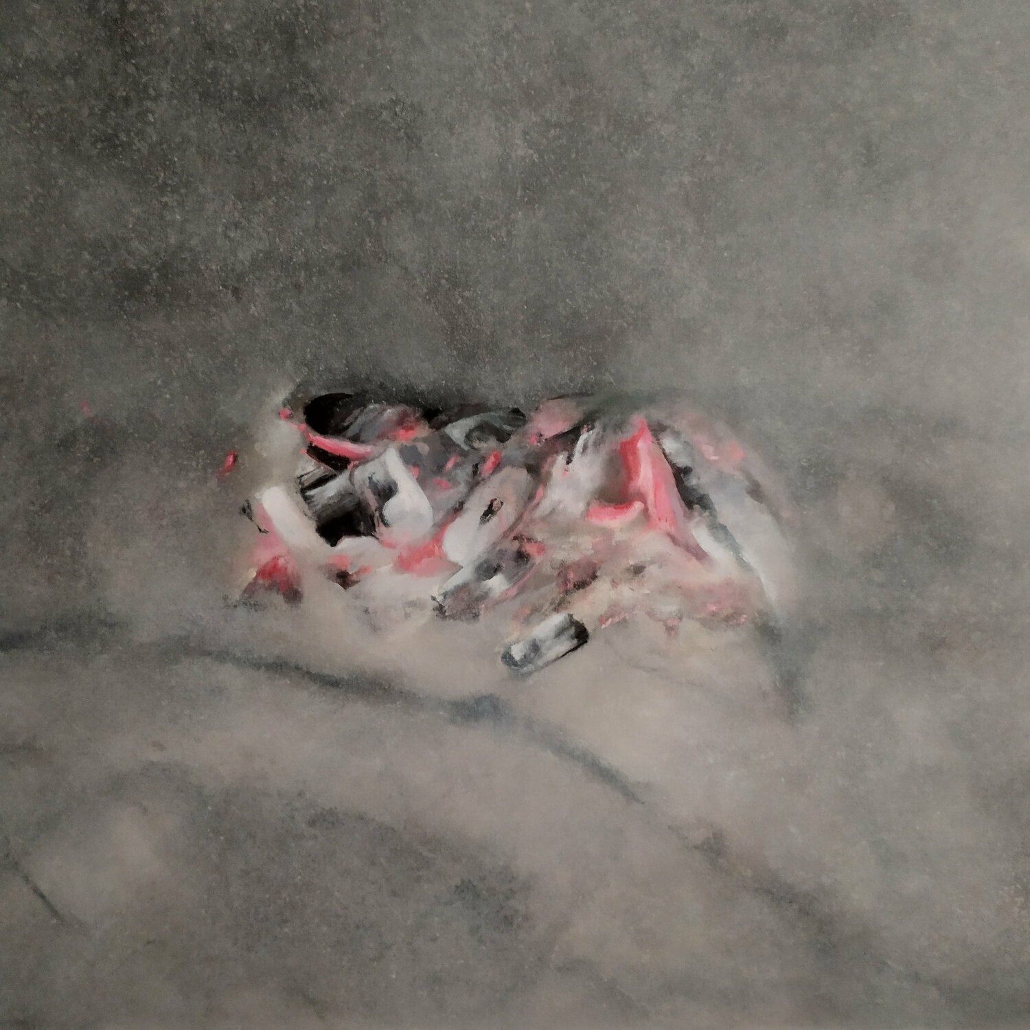 Cenere Rosa Luciana Livi Original painting for sale