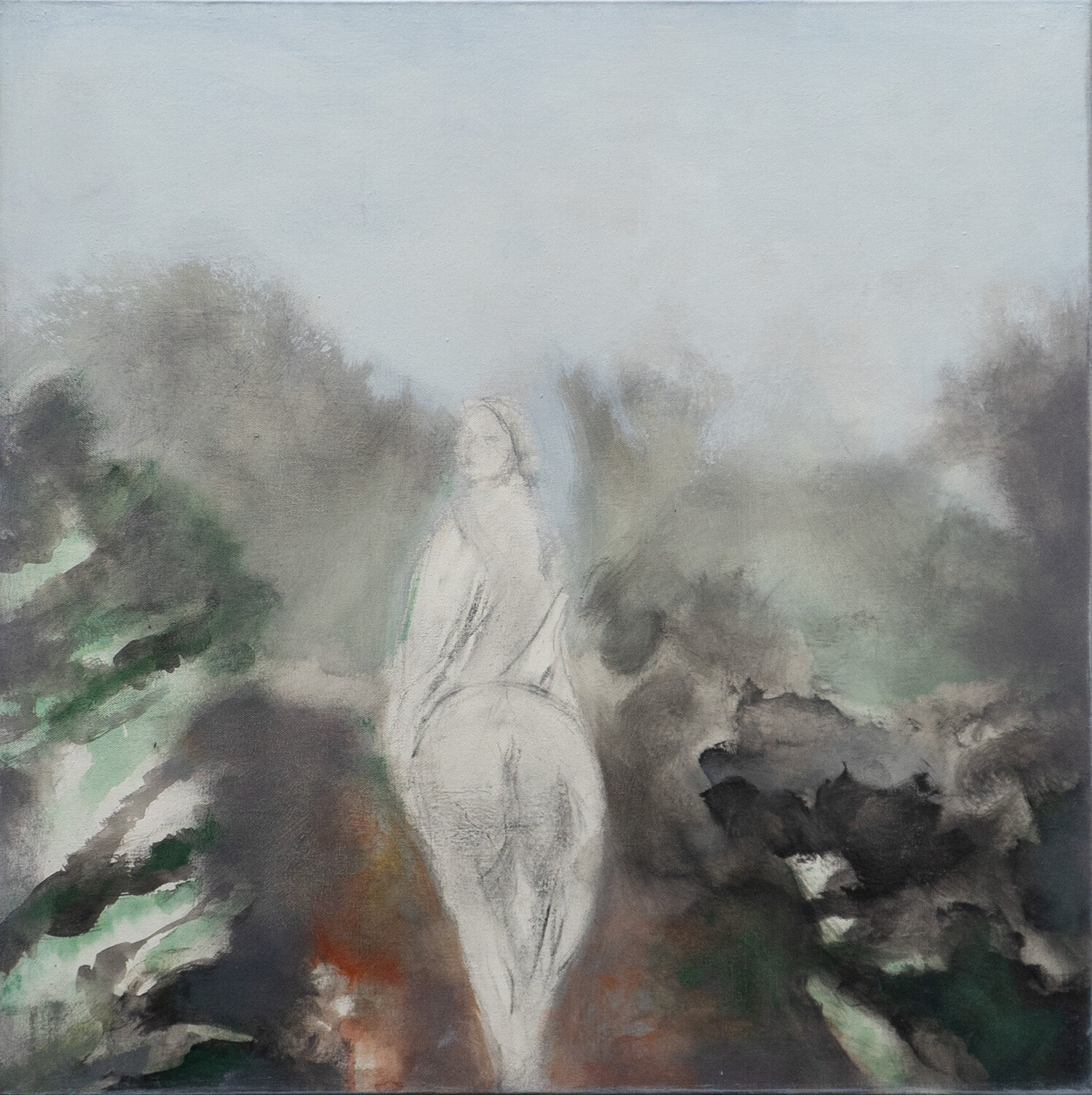 Horsewoman I Luciana Livi Original painting for sale