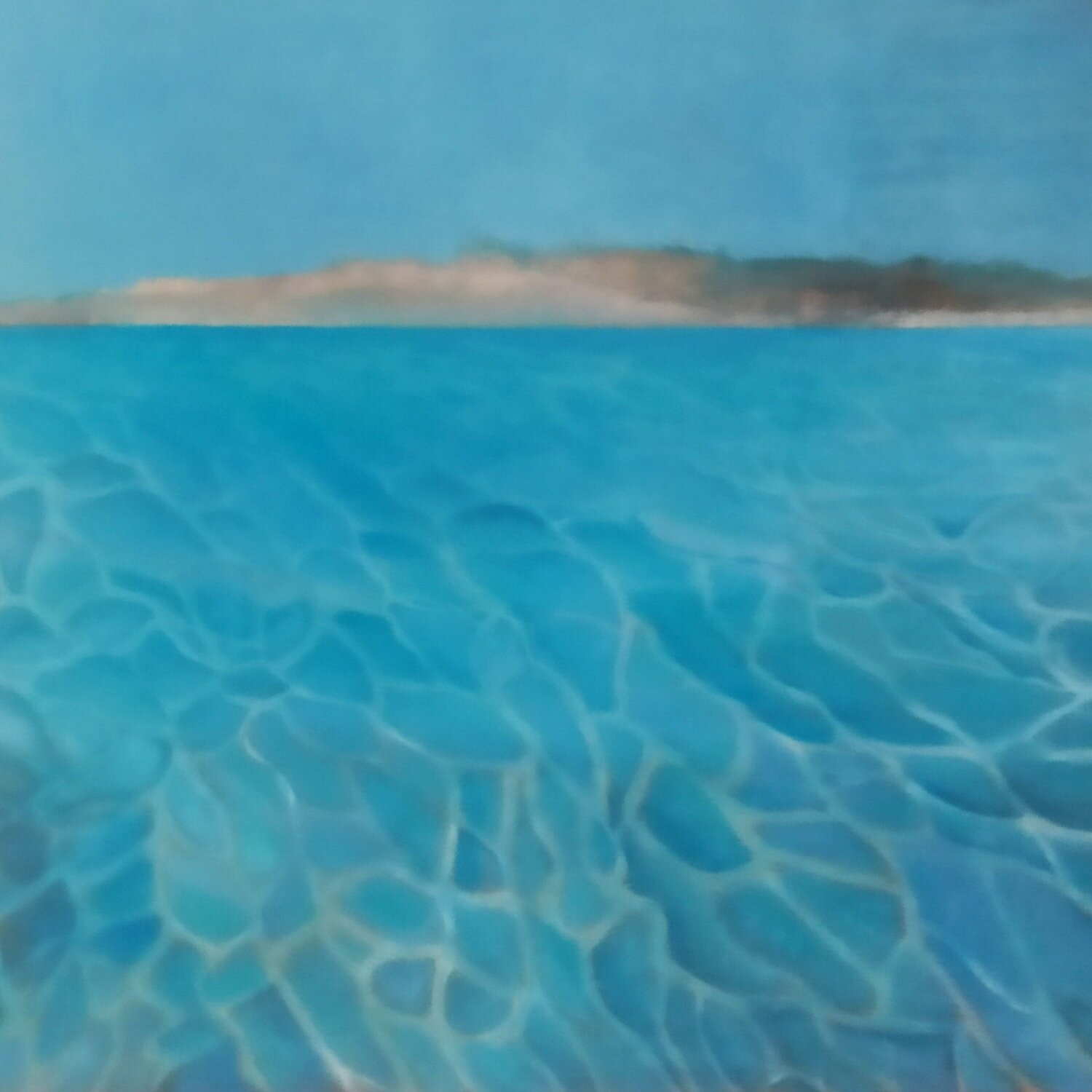 Acquamarina ( Sardegna) Luciana Livi Original painting for sale