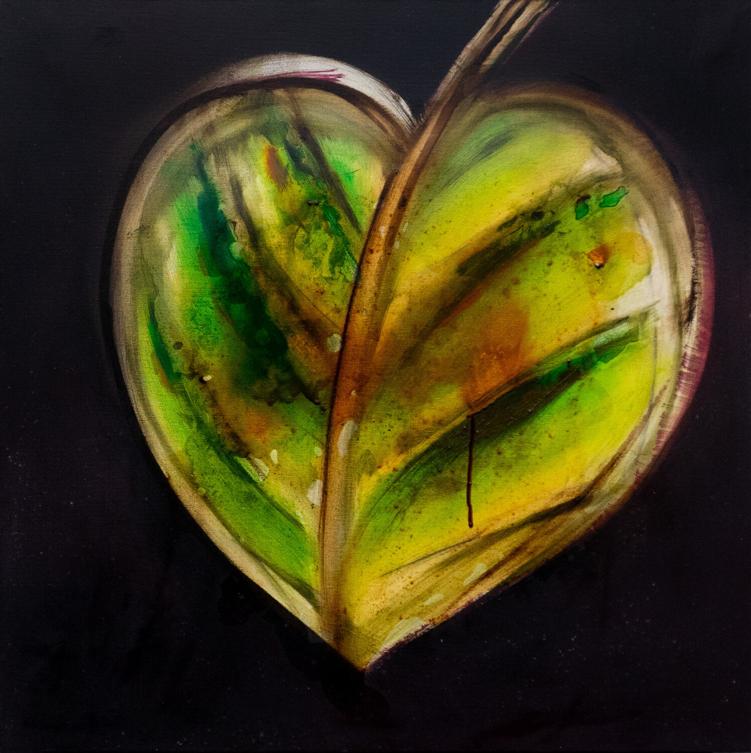Foglia Luciana Livi Original painting for sale