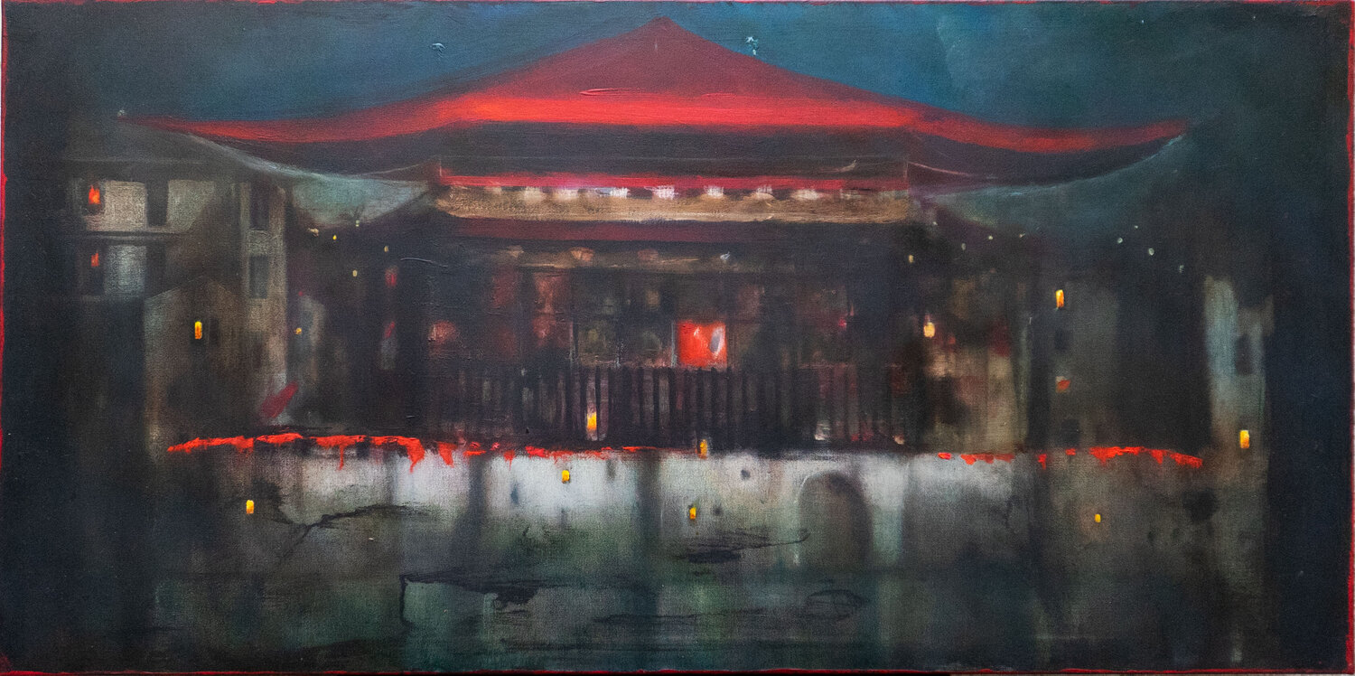 Tempietto Luciana Livi Original painting for sale