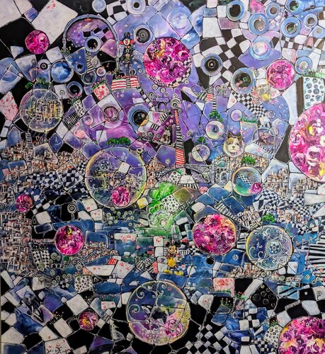 The Symphony of Chaos by Jaio DosAnjos, Painting for Sale on Select