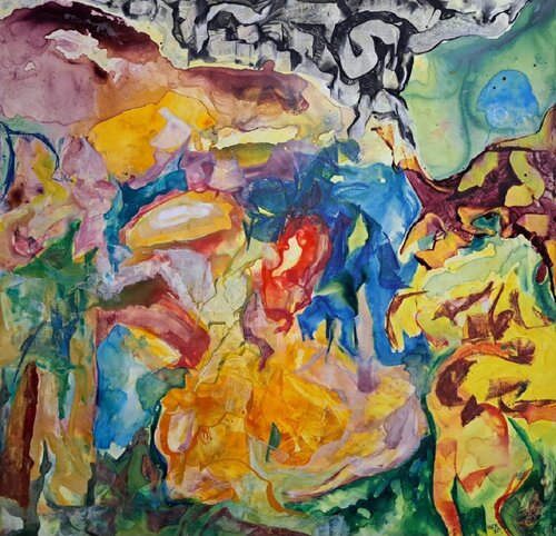 Where man despises man by Leszek Nowak, Painting for Sale on Select