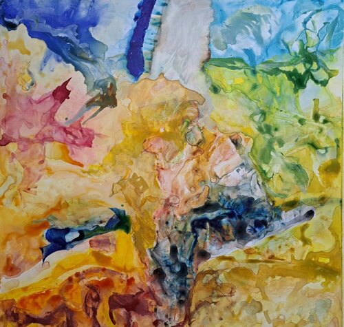 The house that never existed by Leszek Nowak, Painting for Sale on Select