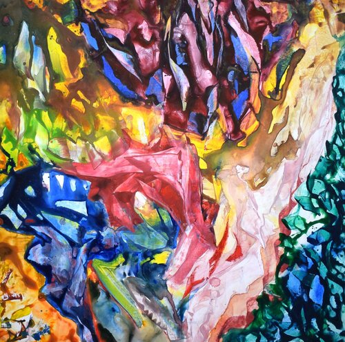 The Secrets I by Leszek Nowak, Painting for Sale on Select