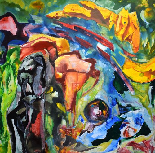 The Secrets II by Leszek Nowak, Painting for Sale on Select
