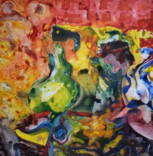 Beauty in destruction by Leszek Nowak, Painting for Sale on Select