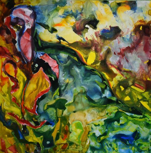 Tormented souls by Leszek Nowak, Painting for Sale on Select