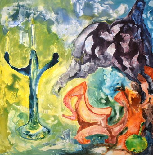 Stillleben: Hope by Leszek Nowak, Painting for Sale on Select